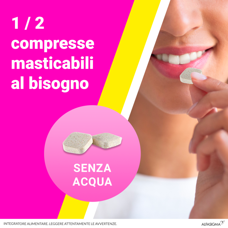 Biochetasi Digestione e Acidità Aroma Limone 20 compresse masticabili