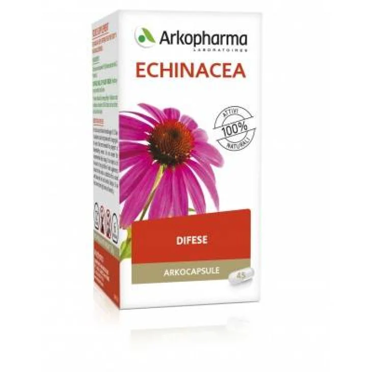 Arkopharma Immunity Echinacea Integratore per le Difese Immunitarie 45 capsule