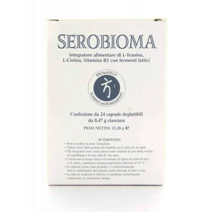 Bromatech Serobioma Integratore Fermenti Lattici 24 capsule