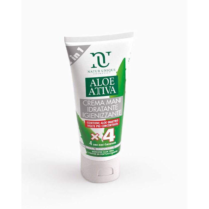 Natur Unique Aloe Attiva Crema Mani Idratante Igienizzante 75 ml