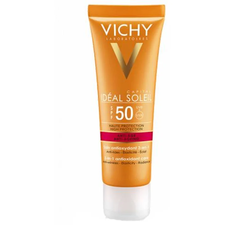 Vichy Ideal Soleil Crema Solare Viso Antiage SPF50 50 ml