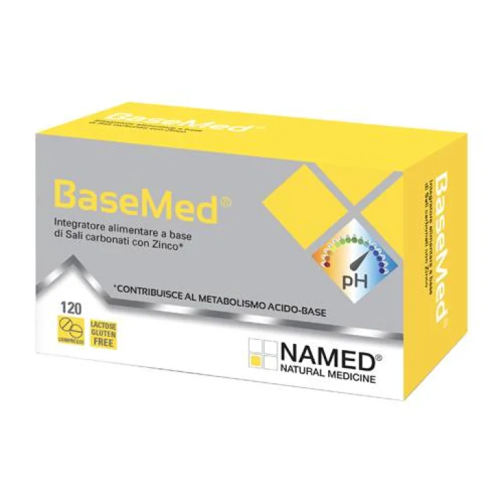 Named BaseMed Integratore Metabolismo Acido-Base 120 compresse