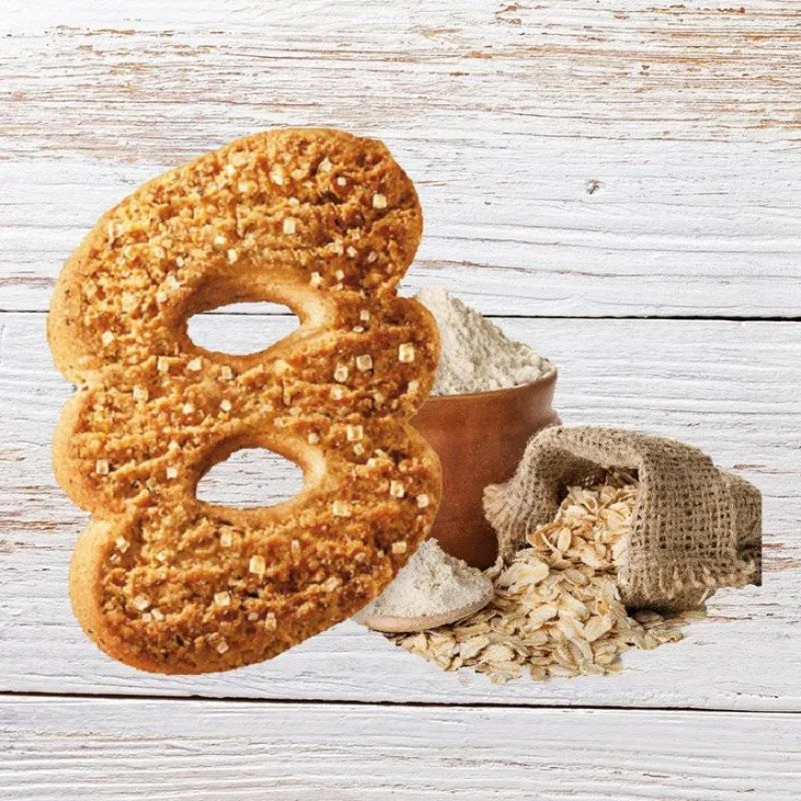 Inglese Saraceni Biscotti Integrali al Grano Saraceno Senza Glutine 900 g