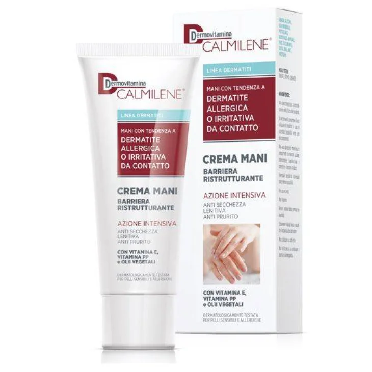 Dermovitamina Calmilene Crema Mani Barriera Ristrutturante 75 ml
