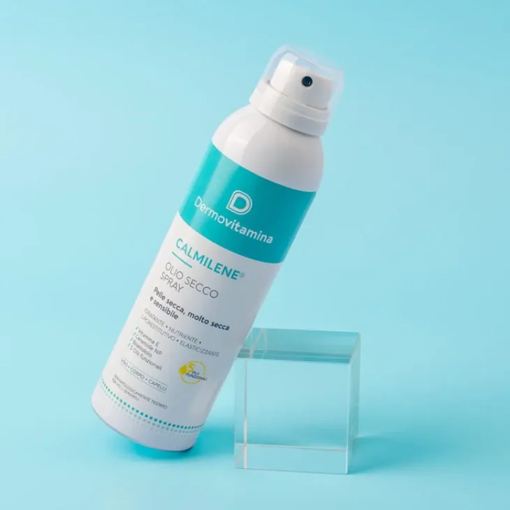 Dermovitamina Calmilene Olio Secco Spray per Pelli Sensibili 200 ml