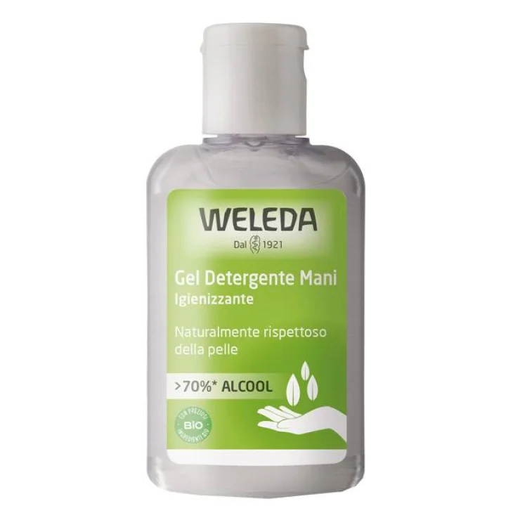 Weleda Gel detergente e igienizzante per le mani 80 ml