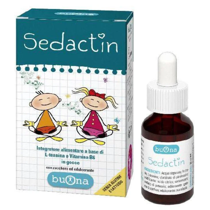 Buona Sedactin Integratore Vitaminico per Sistema Nervoso dei Bambini 20 ml