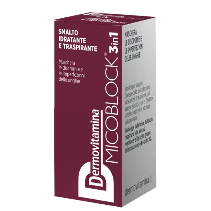 Dermovitamina Micoblock Smalto Idratante Bordeaux 5 ml