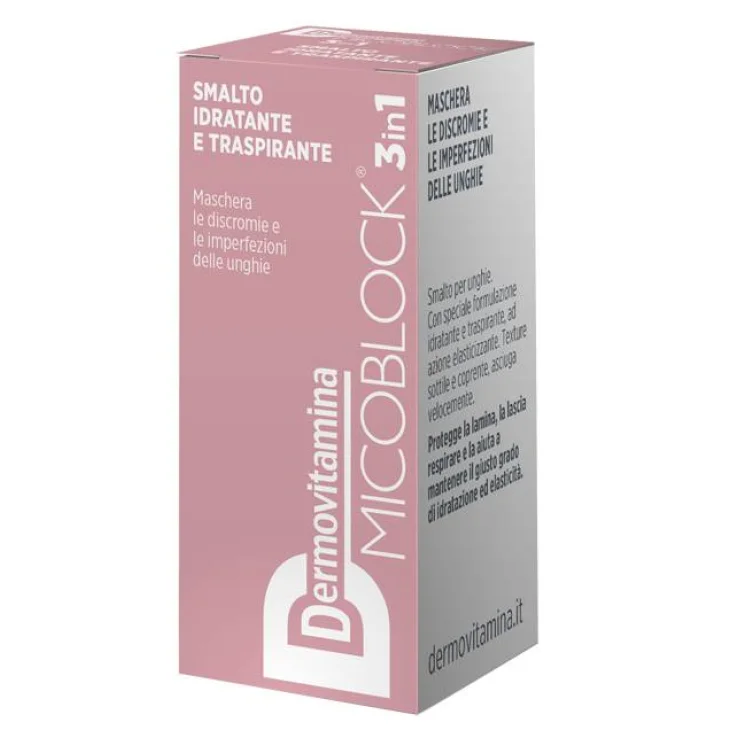 Dermovitamina Micoblock Smalto Idratante Nude 5 ml