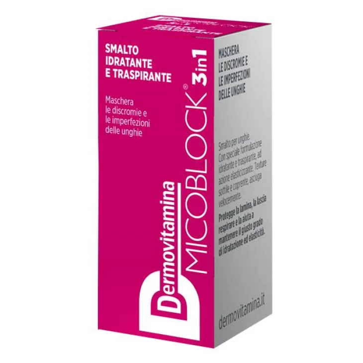 Dermovitamina Micoblock Smalto Idratante Fuxia 5 ml