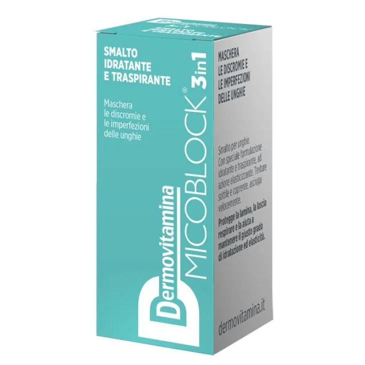 Dermovitamina Micoblock Smalto Idratante Turchese 5 ml