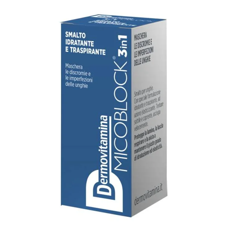 Dermovitamina Micoblock Smalto Idratante Blu 5 ml