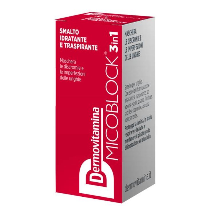 Dermovitamina Micoblock Smalto Idratante Rosso 5 ml