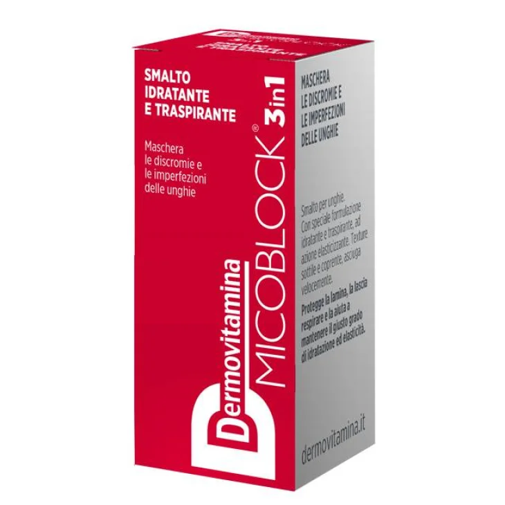 Dermovitamina Micoblock Smalto Idratante Rosso 5 ml