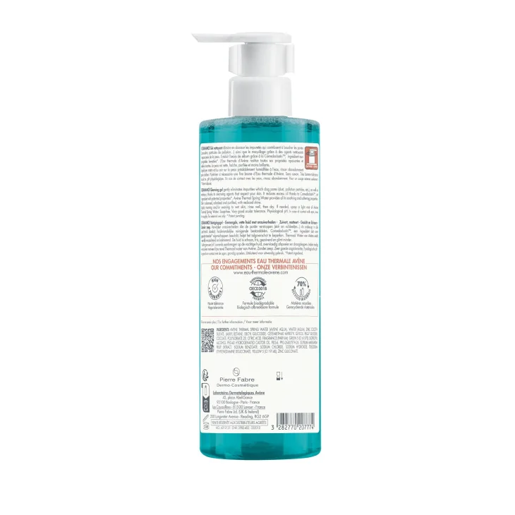 Avène Eau Thermale Cleanance Gel Detergente Purificante Nuova Formula 400 ml