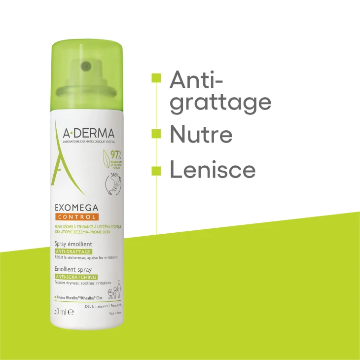 A-Derma Exomega Control Spray Emolliente Anti-Prurito 50 ml