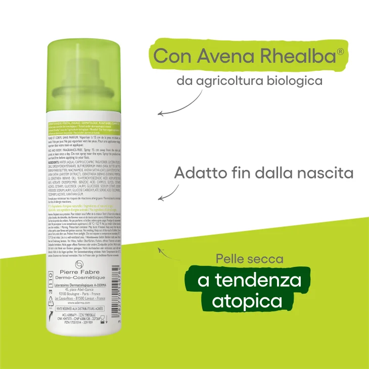 A-Derma Exomega Control Spray Emolliente Anti-Prurito 50 ml