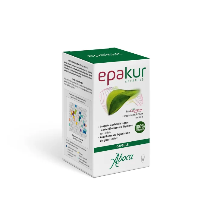 Aboca Epakur Advanced Antiossidante Fegato 50 capsule