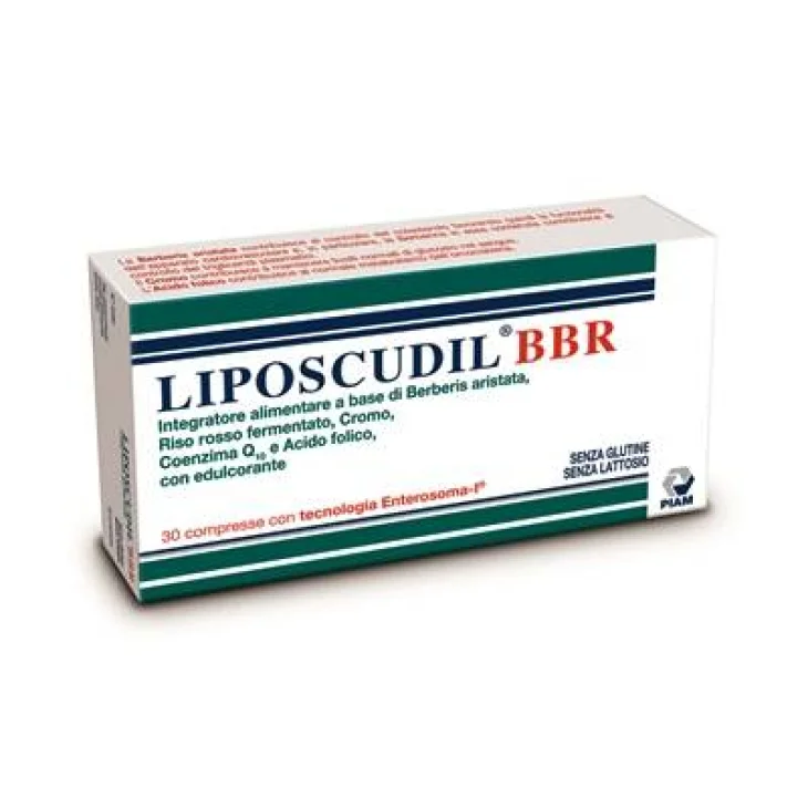 Piam Liposcudil BBR Integratore per il Controllo del Colesterolo 30 compresse