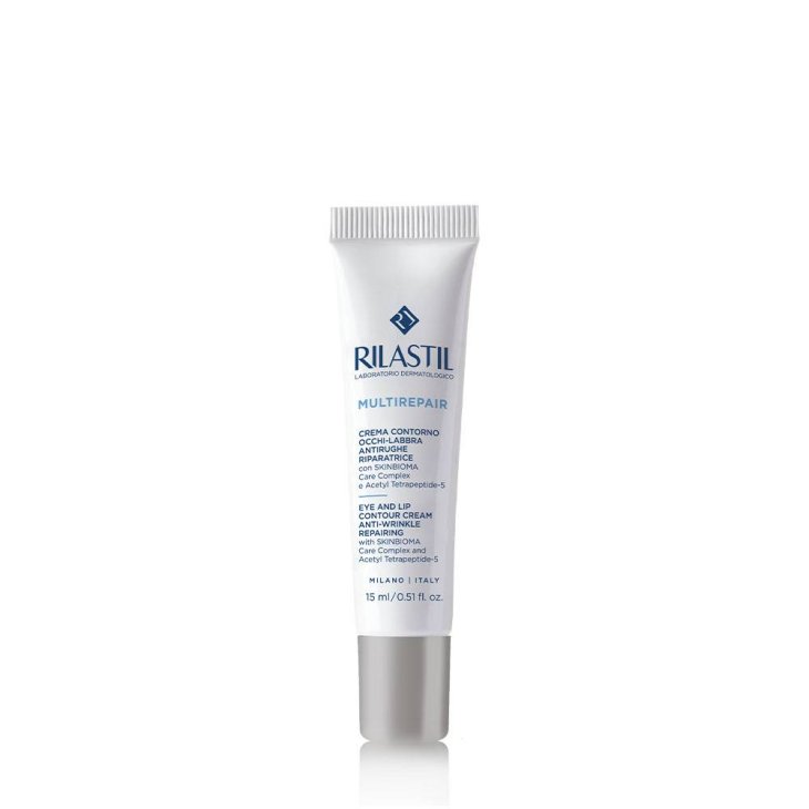 Rilastil Multirepair Crema Contorno Occhi-Labbra Antirughe 15 ml
