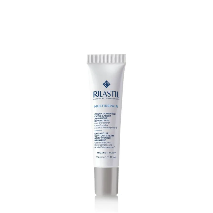 Rilastil Multirepair Crema Contorno Occhi-Labbra Antirughe 15 ml