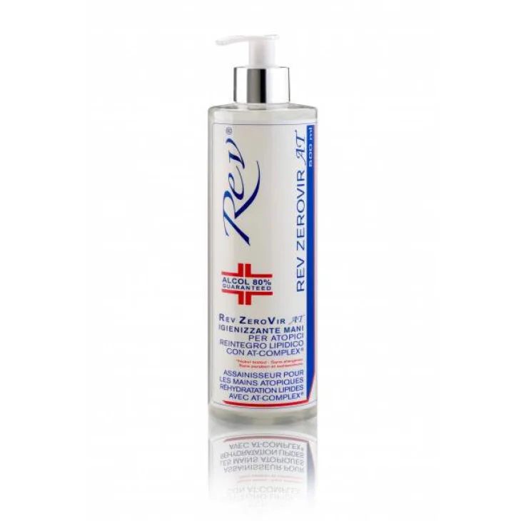 Pharmabio Rev Zerovir AT Igienizzante Mani per Atopici 500 ml
