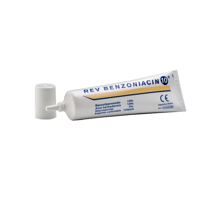 Pharmabio Rev Benzoniacin 10 Trattamento Topico dell'Acne 30 ml
