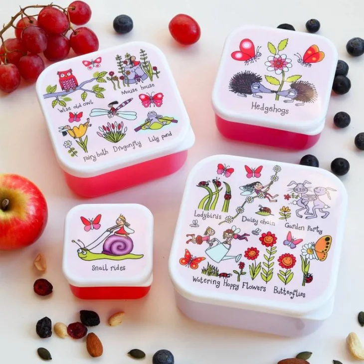 Tyrrel Katz Snack Boxes Giardino Segreto 4 Pezzi