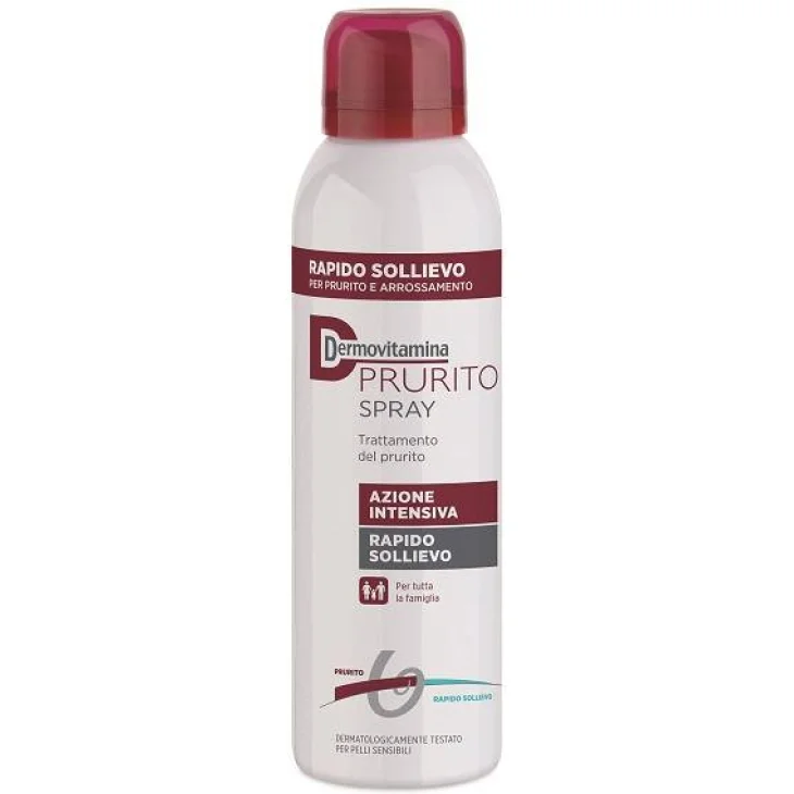 Dermovitamina Prurito Spray Trattamento Prurito e Arrossamenti 100 ml