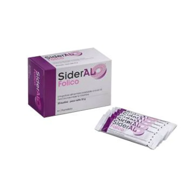 Pharmanutra Sideral Folico Integratore Di Ferro E Vitamine 20 bustine