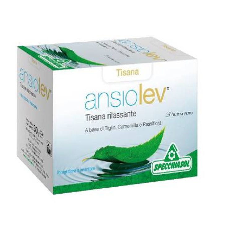 Specchiasol Ansiolev Tisana rilassante con tiglio camomilla e passiflora 20 filtri