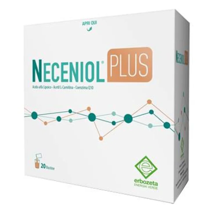 Erbozeta Neceniol Plus Integratore per la Pelle 20 Bustine