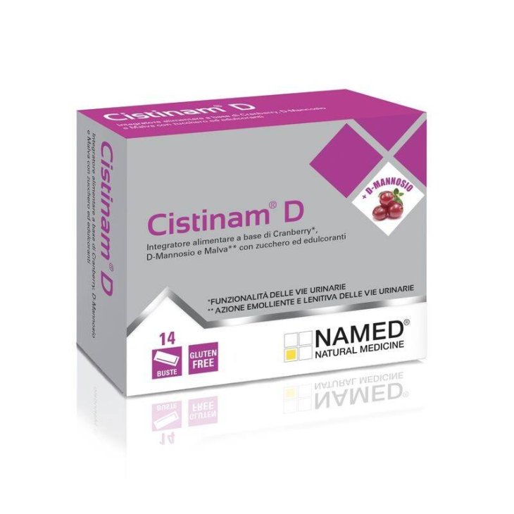 Named Cistinam D Integratore Benessere Vie Urinarie 14 bustine