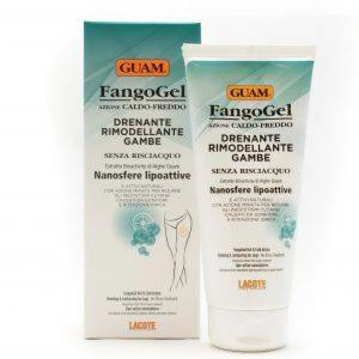 Guam Fangogel Anticellulite Drenante Rimodellante Gambe 200 ml