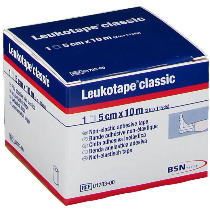 BSN Medical Leukotape Benda Anelastica Adesiva 10 m x 5 cm