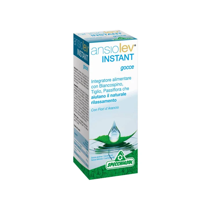 Specchiasol Ansiolev Instant Gocce per Favorire il Rilassamento 20 ml