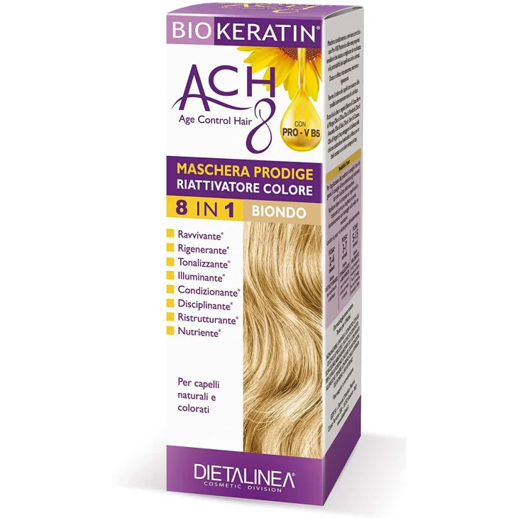 Biokeratin ACH8 Maschera Prodige Riattivatore di Colore Biondo 150 ml