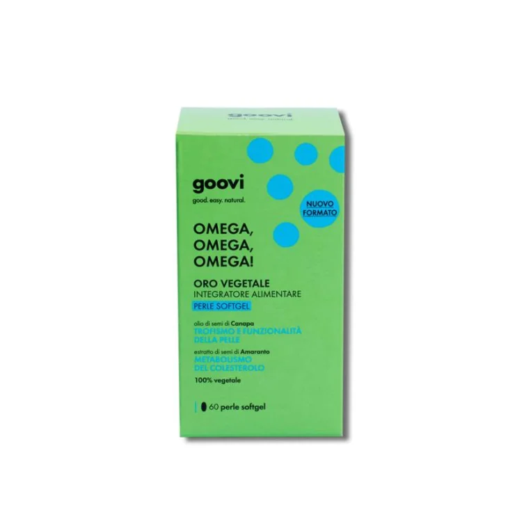 Goovi Oro Vegetale Integratore Omega 3-6-9 60 perle softgel
