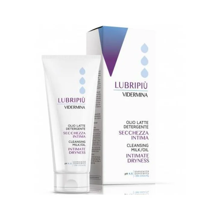 Vidermina Lubripiù Olio Latte Detergente Secchezza Intima 200 ml