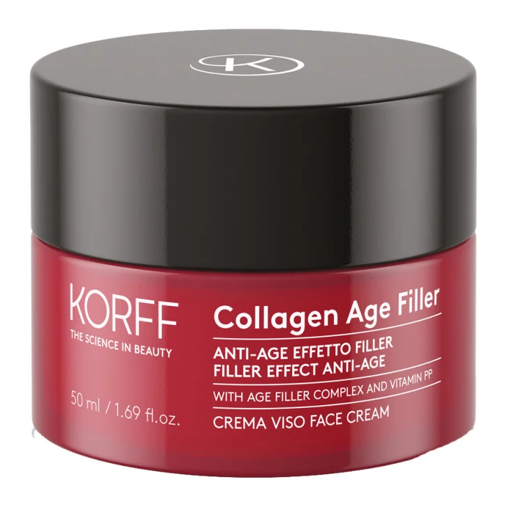 Korff Collagen Age Filler Crema Viso Antirughe Anti Age 50 ml