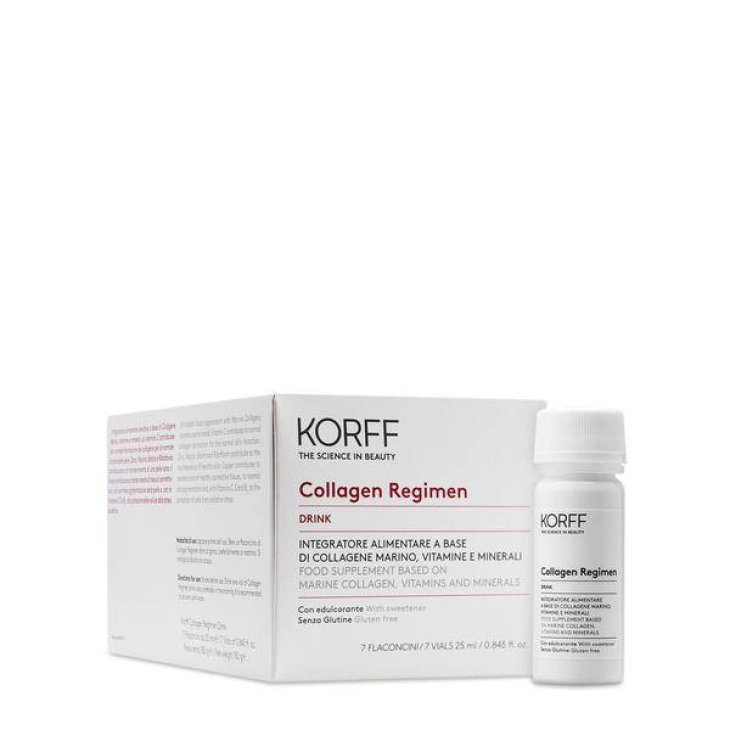 Korff Regimen Drink Integratore a base di Collagene Marino 7 drink