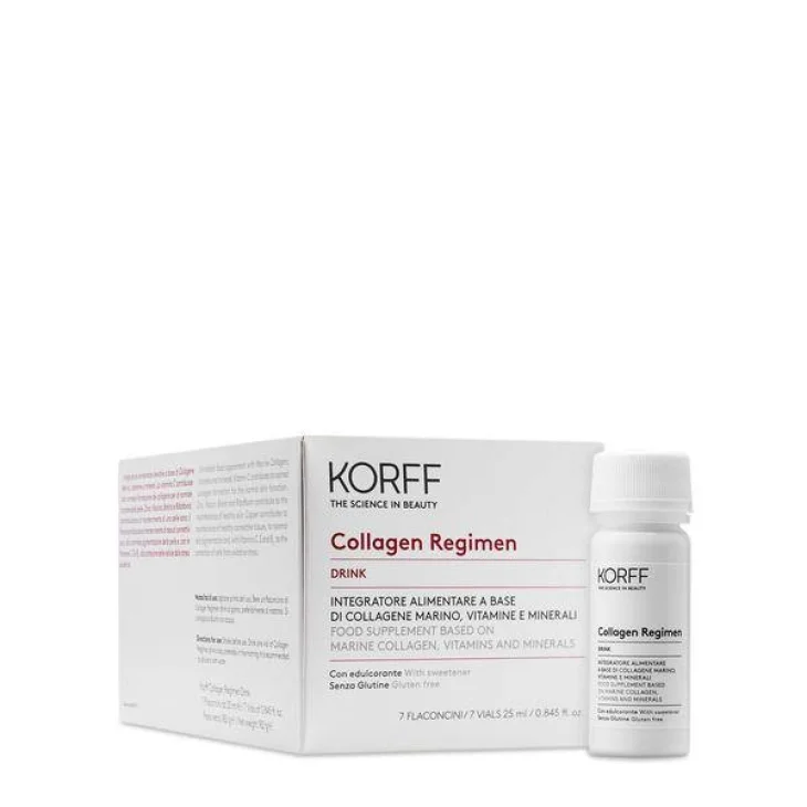 Korff Regimen Drink Integratore a base di Collagene Marino 7 drink