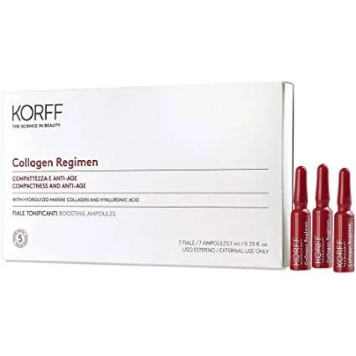 Korff Regimen Fiale Tonificanti Azione Antiage 7 fiale