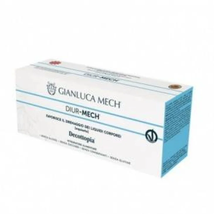 Tisanoreica Deco Pocket Diur Mech Integratore Contro Ritenzione Idrica 8 x 30 ml