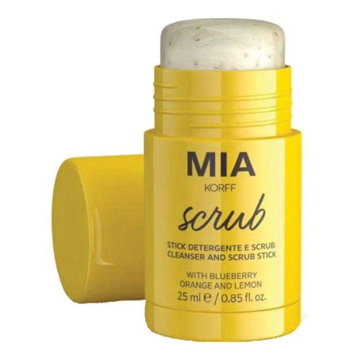 Korff Mia Stick Detergente e Scrub Viso tutti i Tipi di Pelle 15 ml Korff Mia Stick Detergente e Scrub Viso tutti i Tipi di Pelle 15 ml