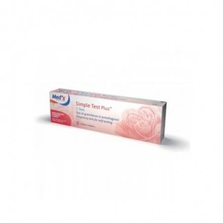 Med's Simple Test Plus Test di Gravidanza 2 pezzi