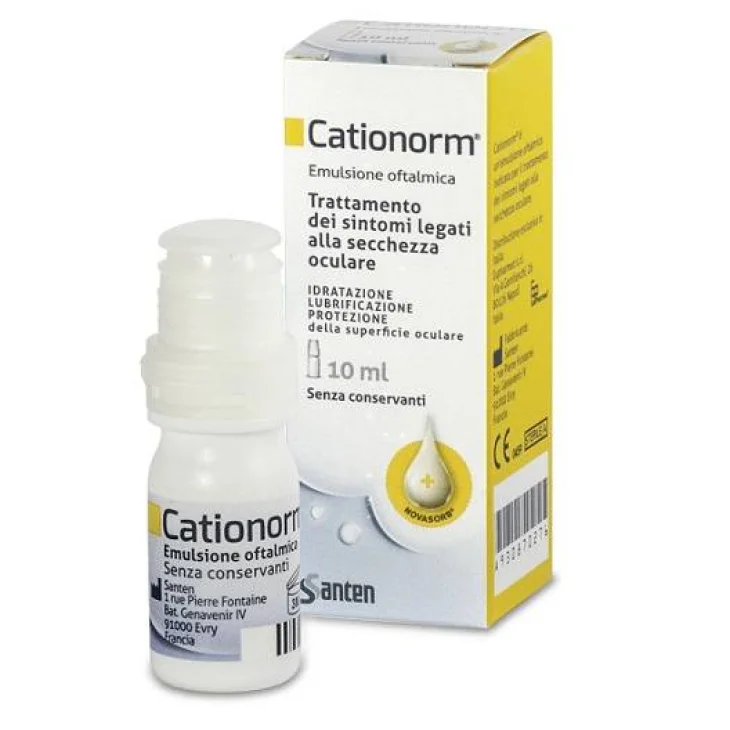 Gocce Oculari Cationorm Multidose 10 Ml