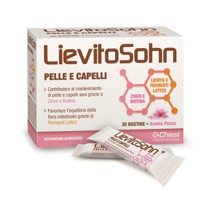 Lievitosohn Integratore Pelle e Capelli 30 Bustine 3,2 G