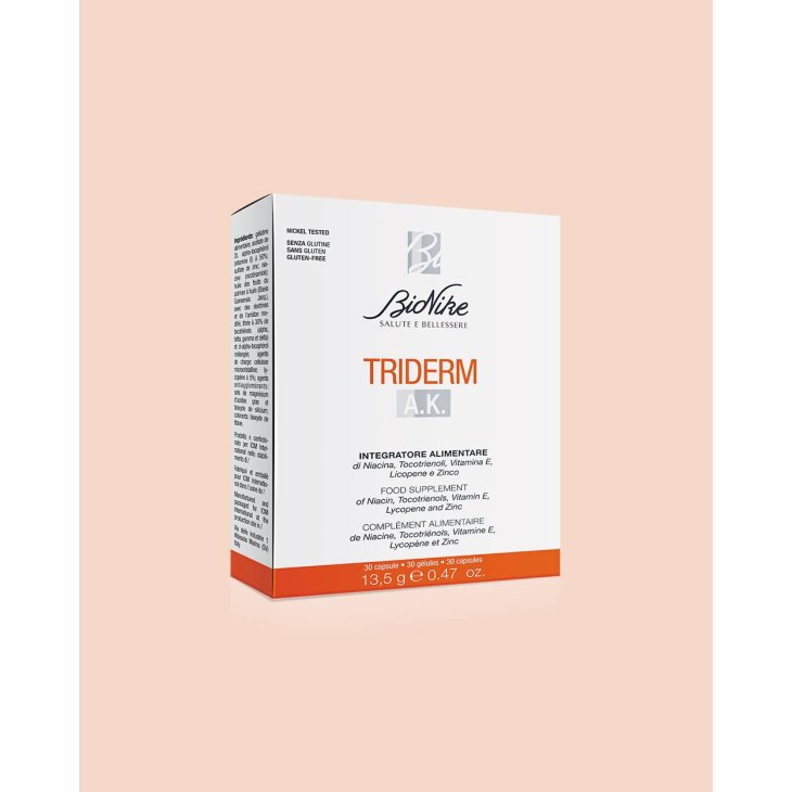 BioNike Triderm A.K. Integratore per la pelle 30 compresse