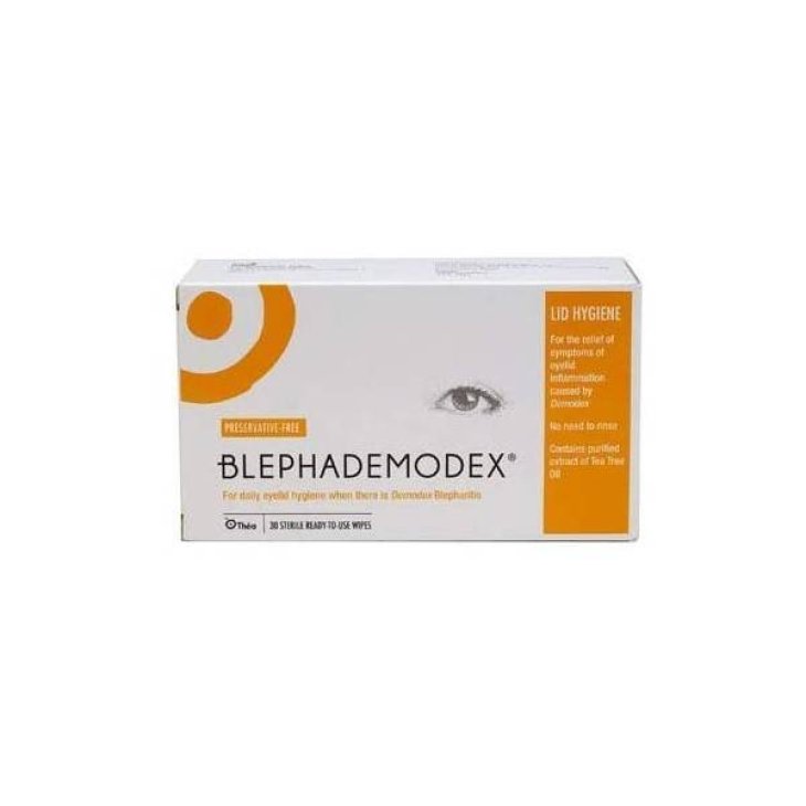 Blephademodex Garze per l'Igiene delle Palpebre 30 Pezzi